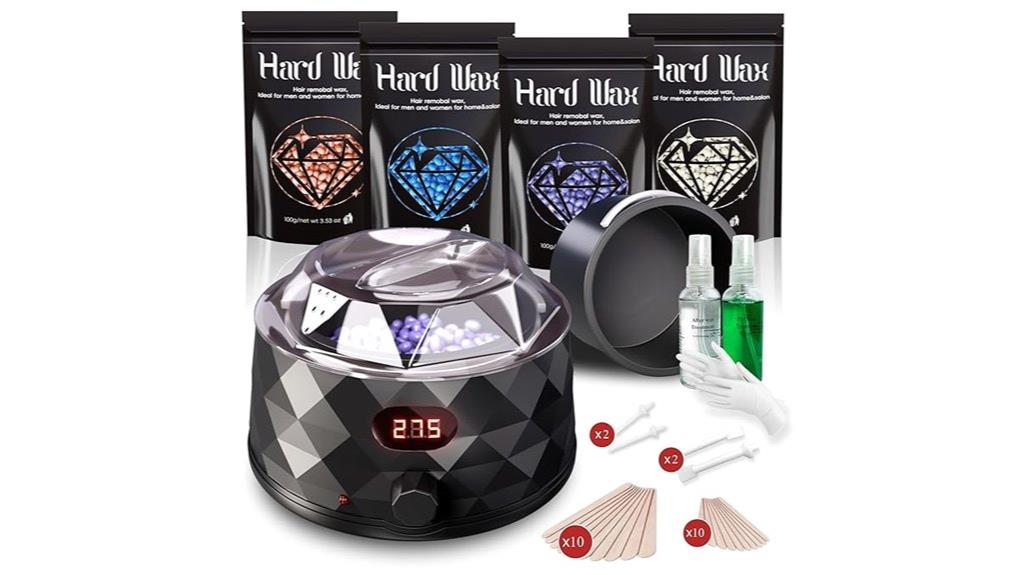 complete waxing kit set