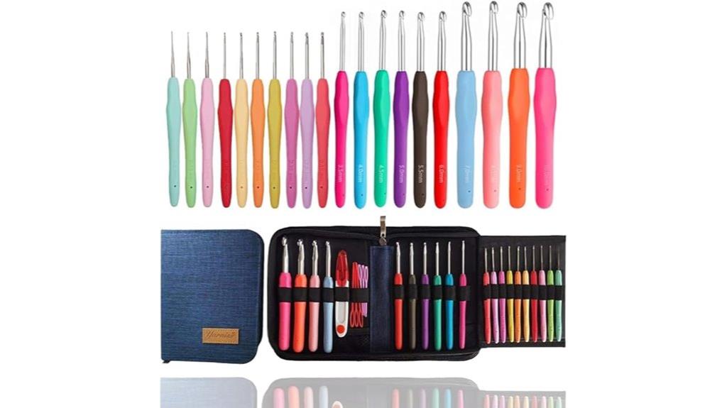 comprehensive ergonomic crochet kit