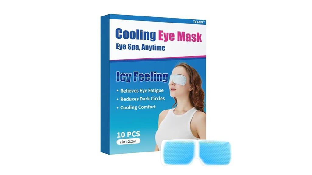 cooling gel eye masks