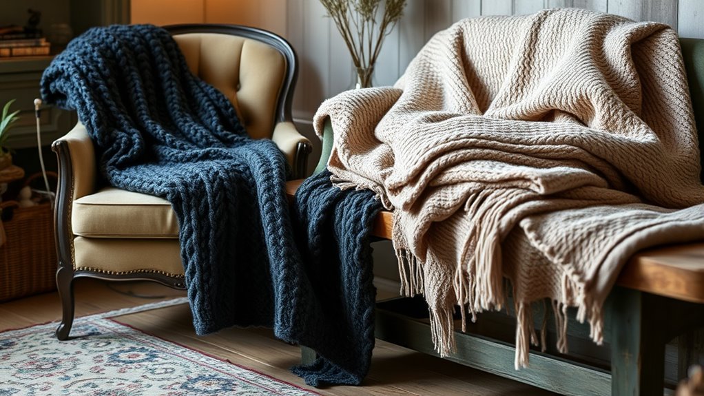 cozy textures and colors