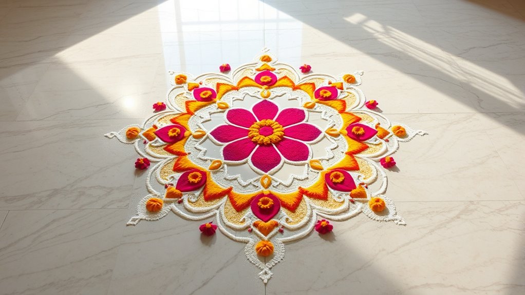 create colorful symmetrical designs
