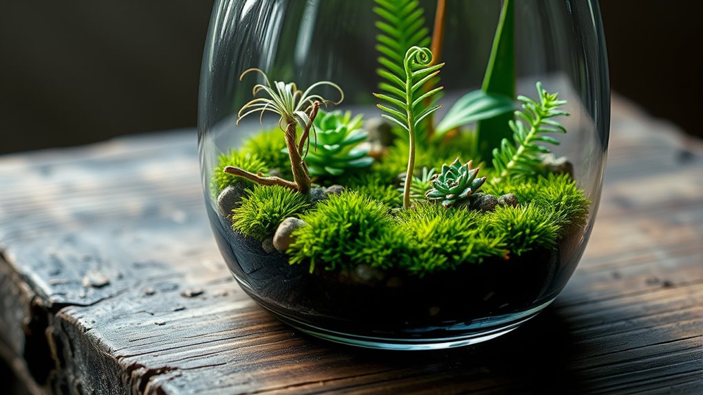 create your perfect terrarium