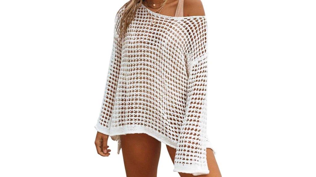 crochet hollow swim cover