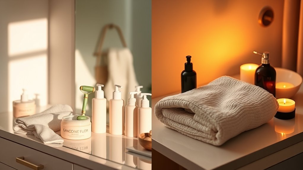 day and night skincare