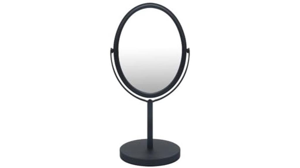 double sided magnification mirror