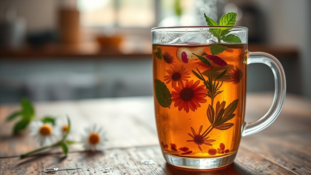 drink herbal teas regularly