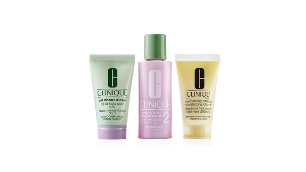 dry and combination skin care