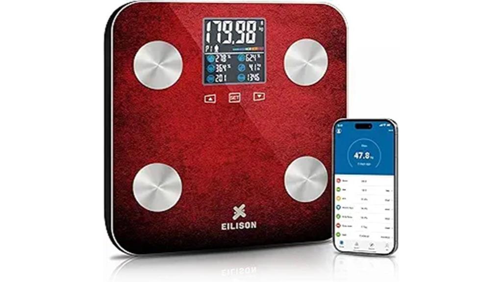 dual digital and analog scale