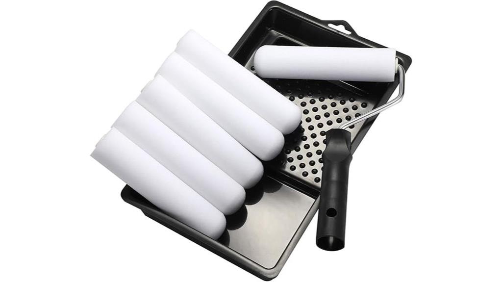 eight piece foam roller set