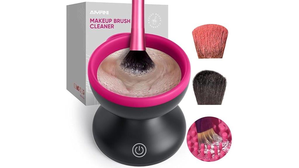 electric makeup brush cleaner
