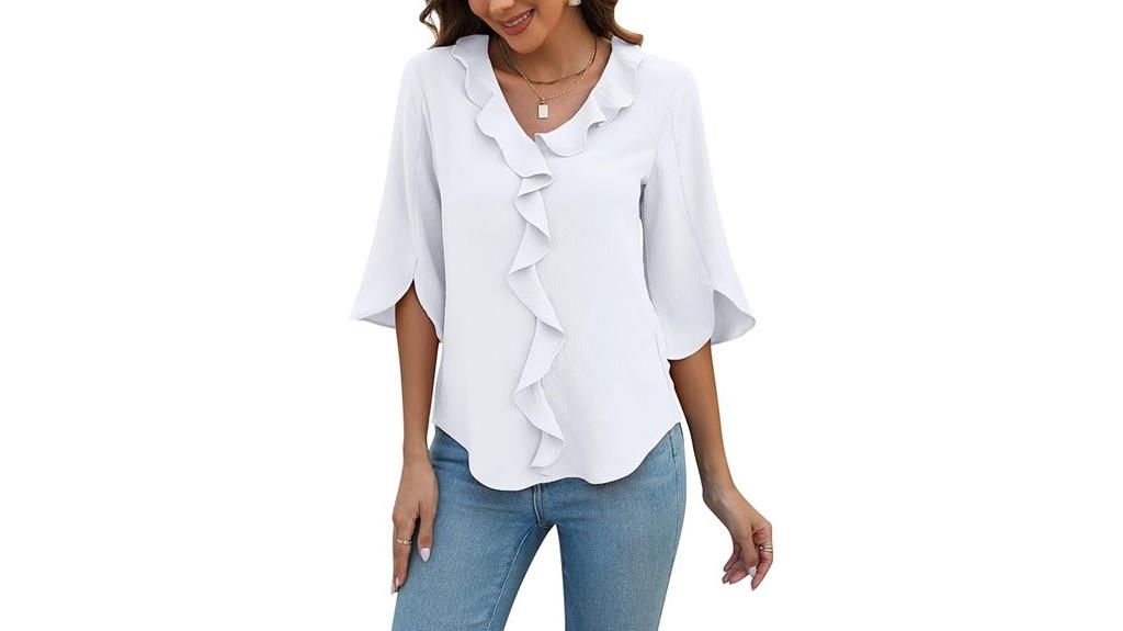 elegant floral women s blouses
