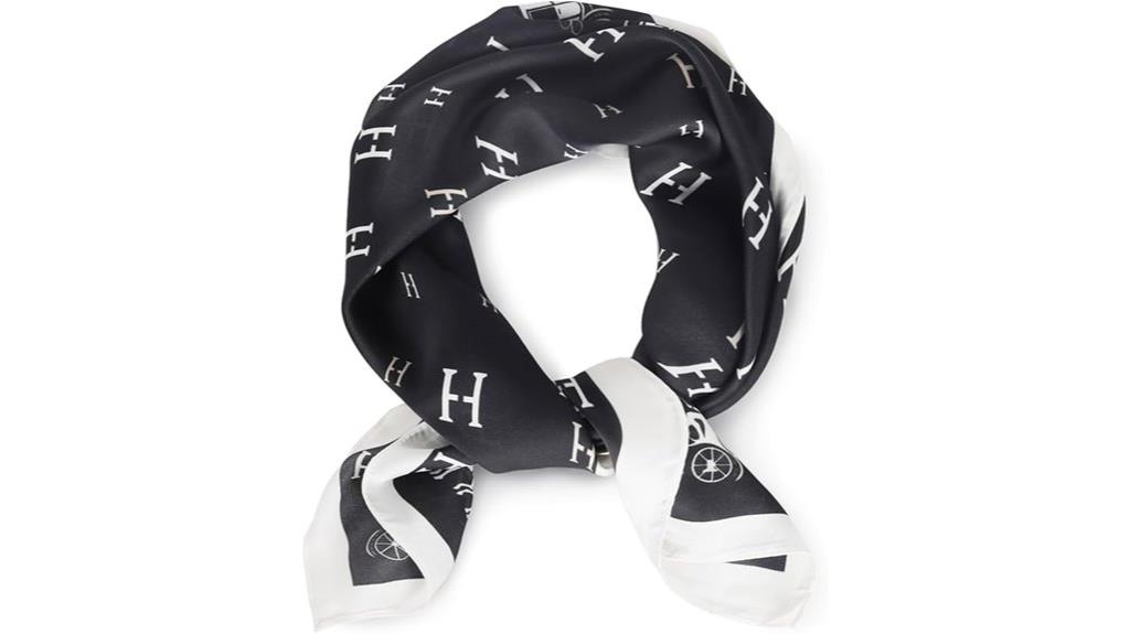 elegant satin headscarf for women