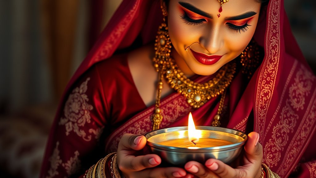 elegant traditional festive styling