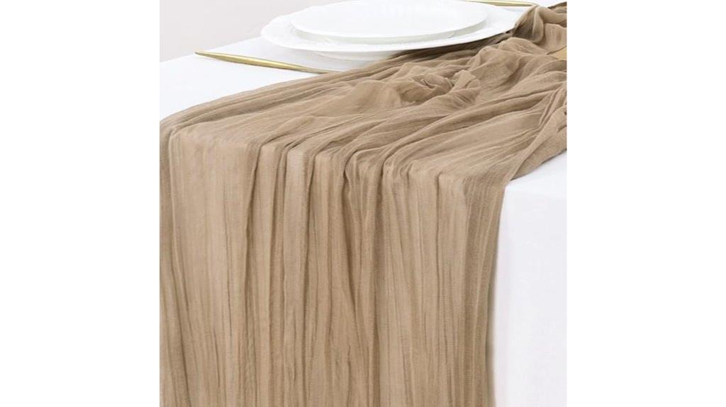 elegant wedding party runner