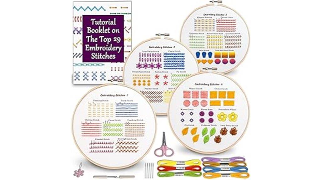 embroidery practice kit beginners