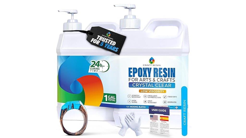 epoxy resin with pumps