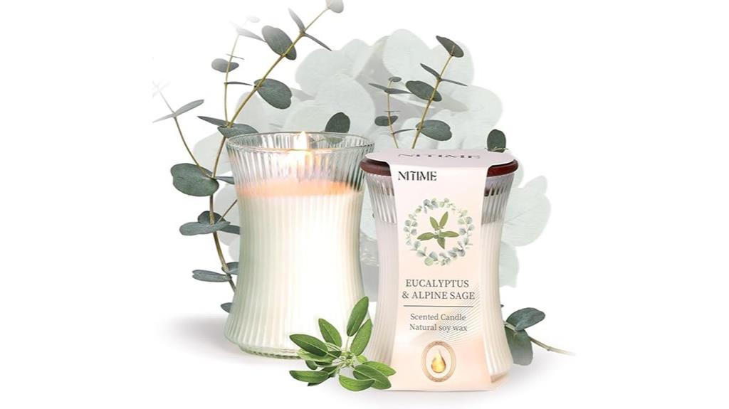 eucalyptus alpine sage candles