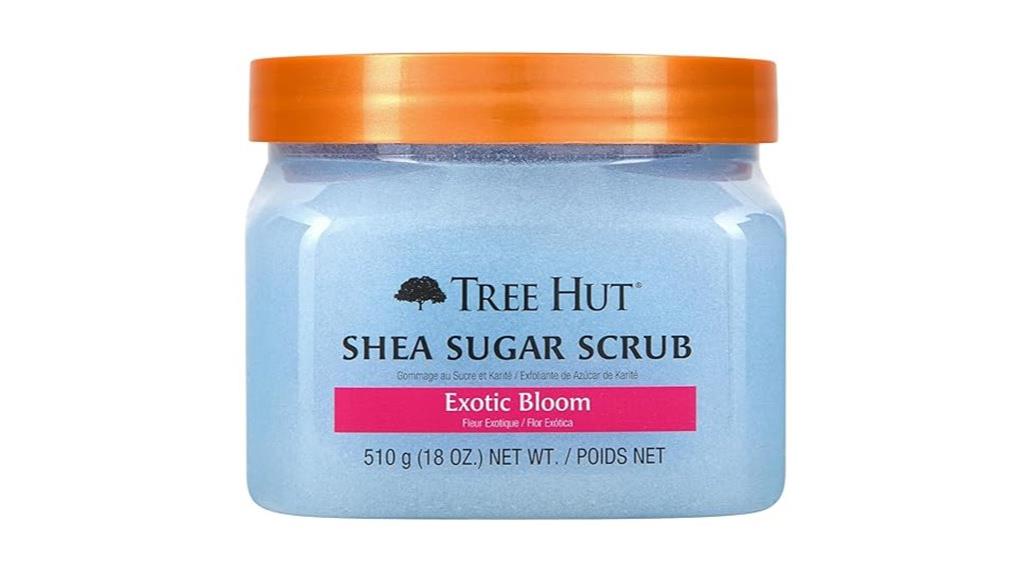 exotic bloom shea scrub