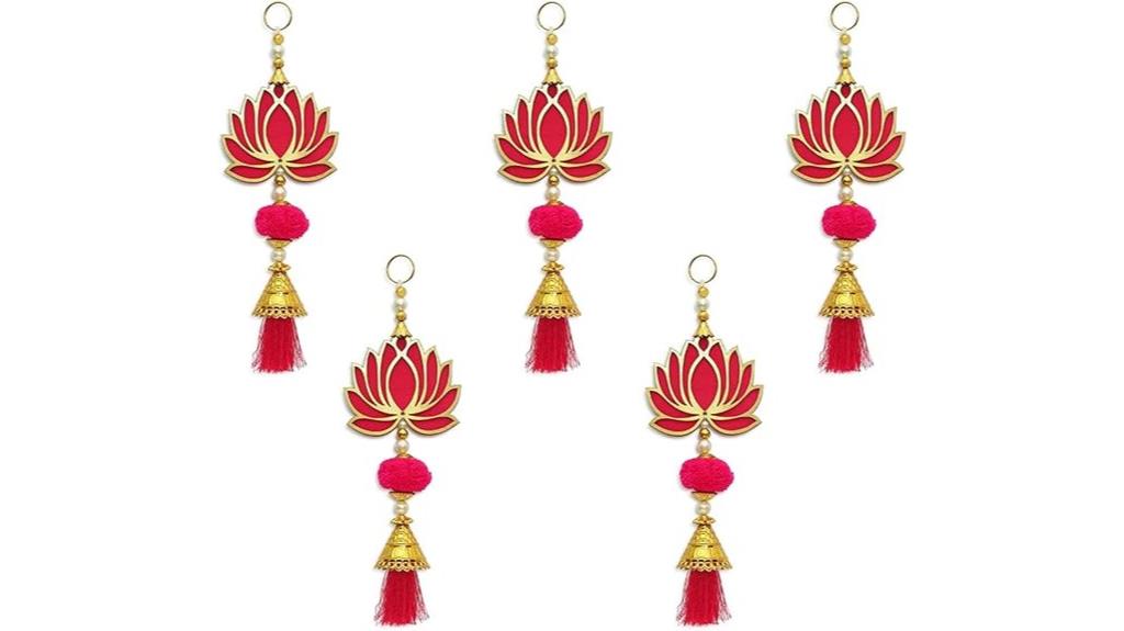 festive lotus hangings set
