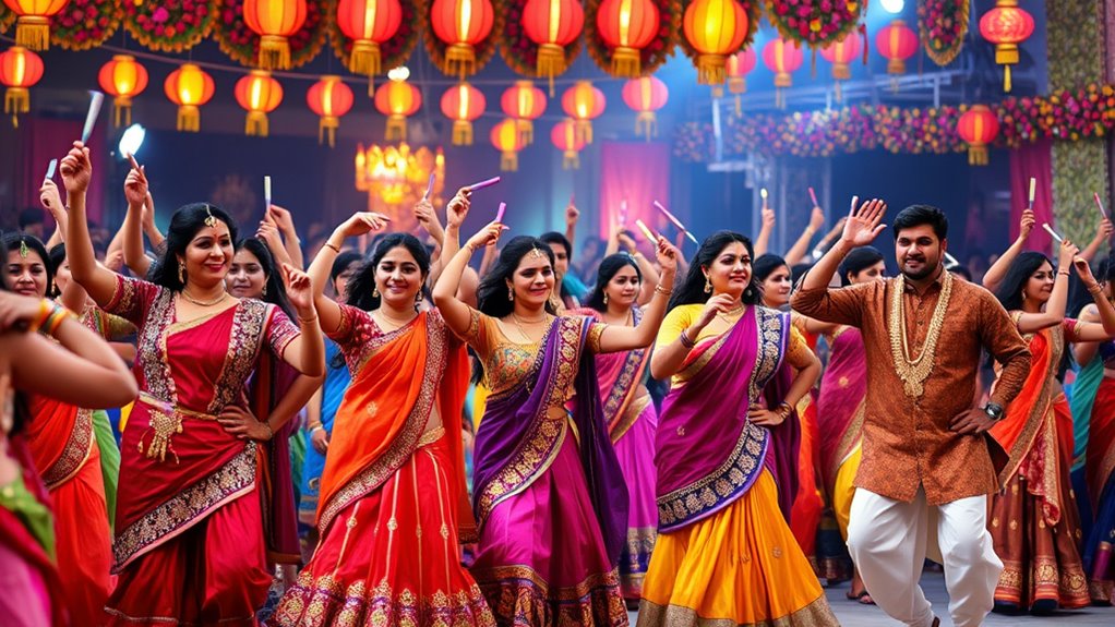 festive navratri dance attire