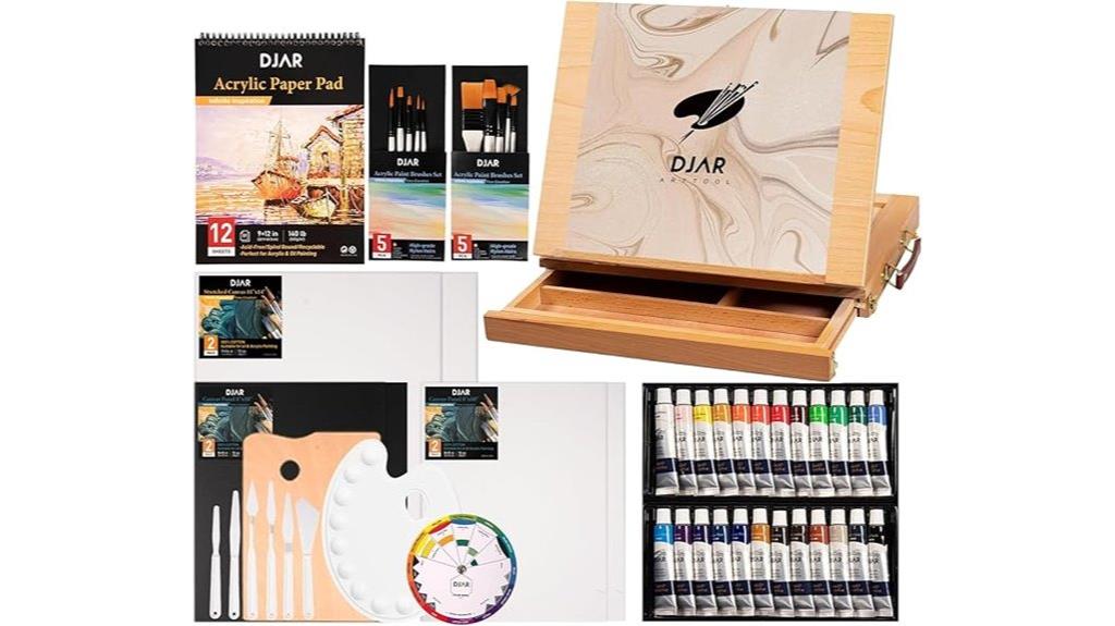 fifty acrylic art kit