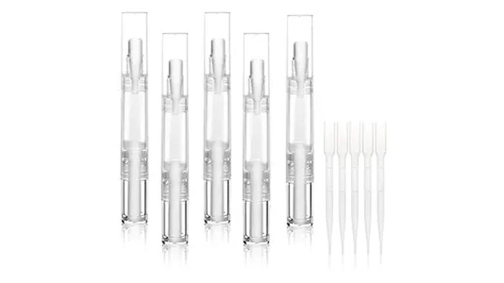 five pack nail oil applicators