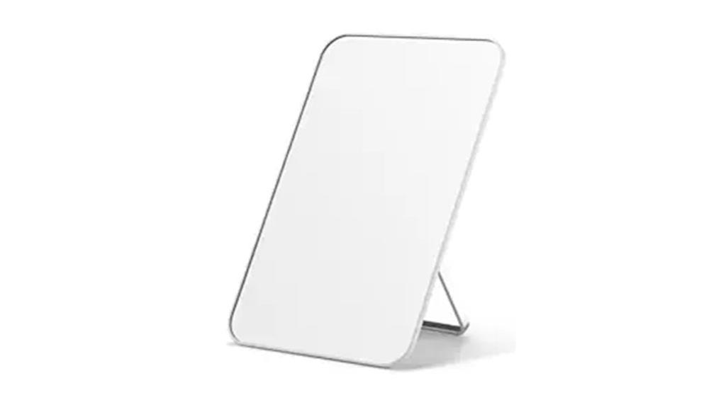 foldable desk mirror