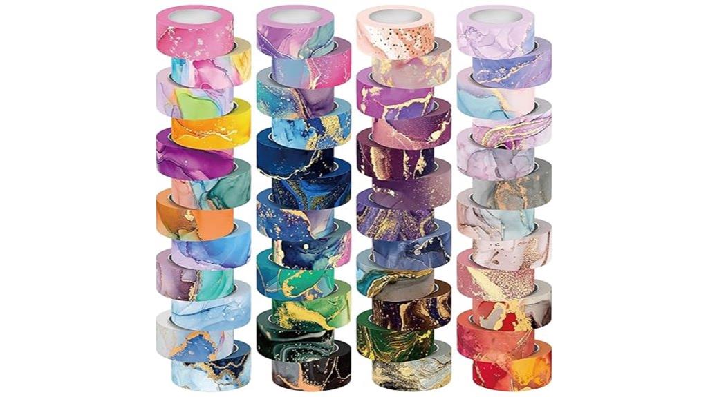 forty eight decorative tape rolls