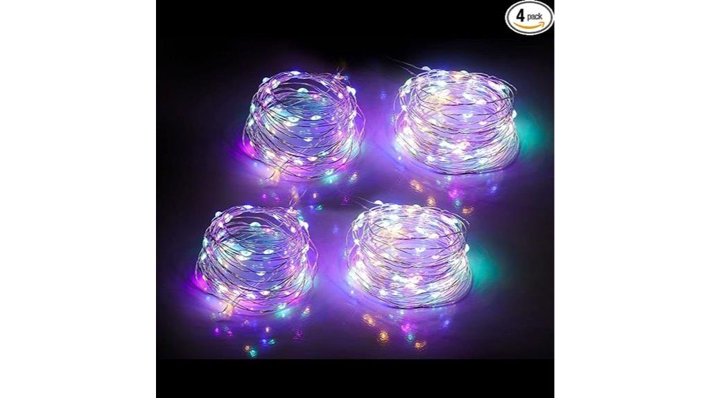 four pack fairy lights