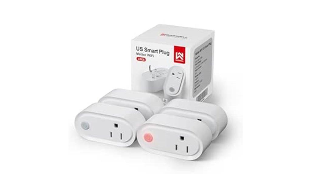 four smart plugs pack