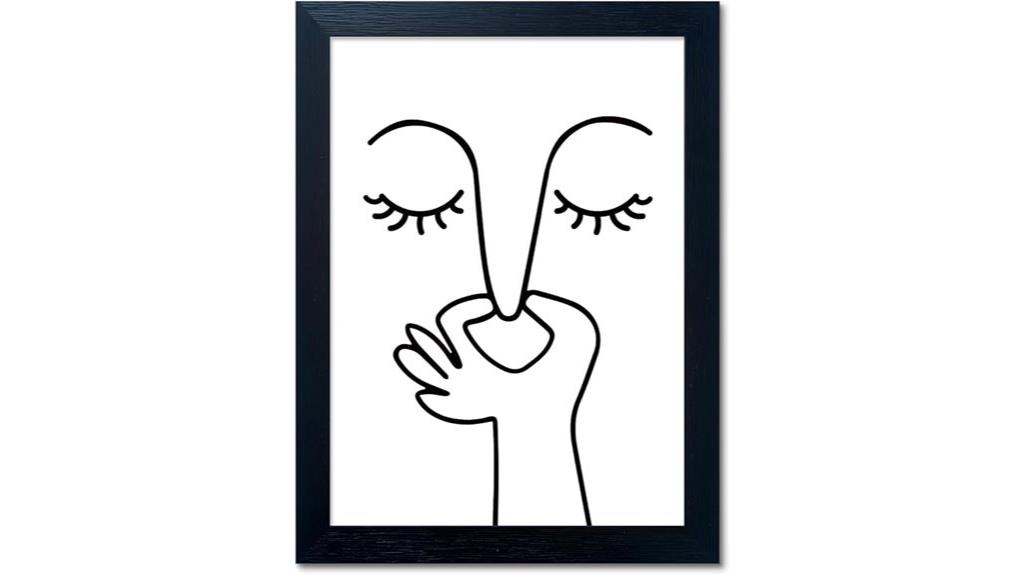 funny bathroom wall art
