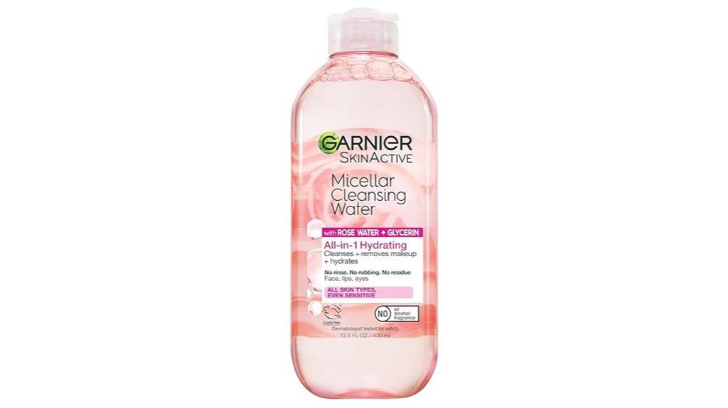 gentle rose infused cleansing