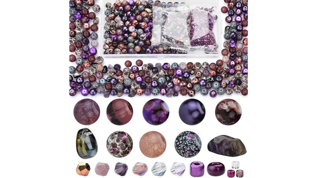 glass beads jewelry kit