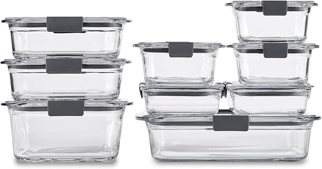 glass food storage containers