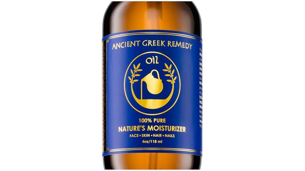 greek inspired women s body oil
