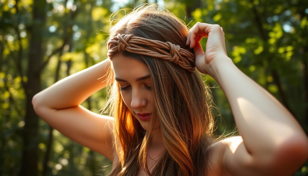 headband styling