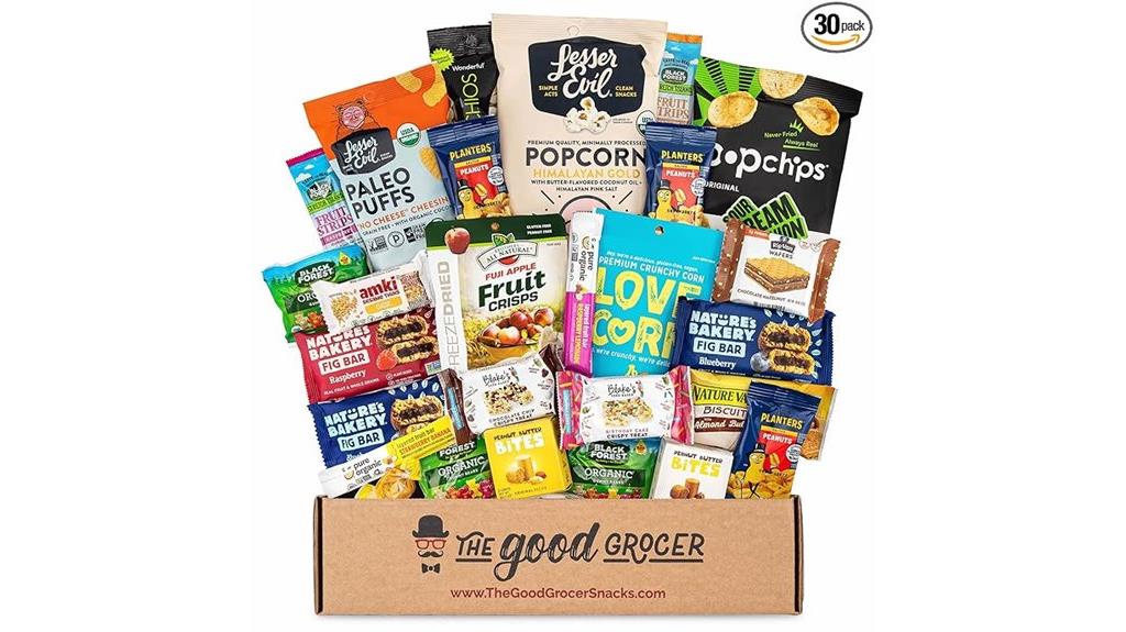 healthy all natural snack box