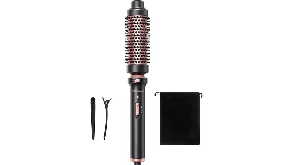 heated round brush