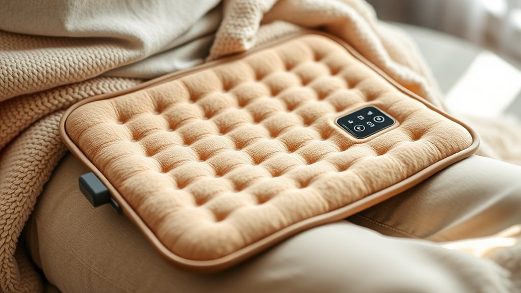 heating pad size settings