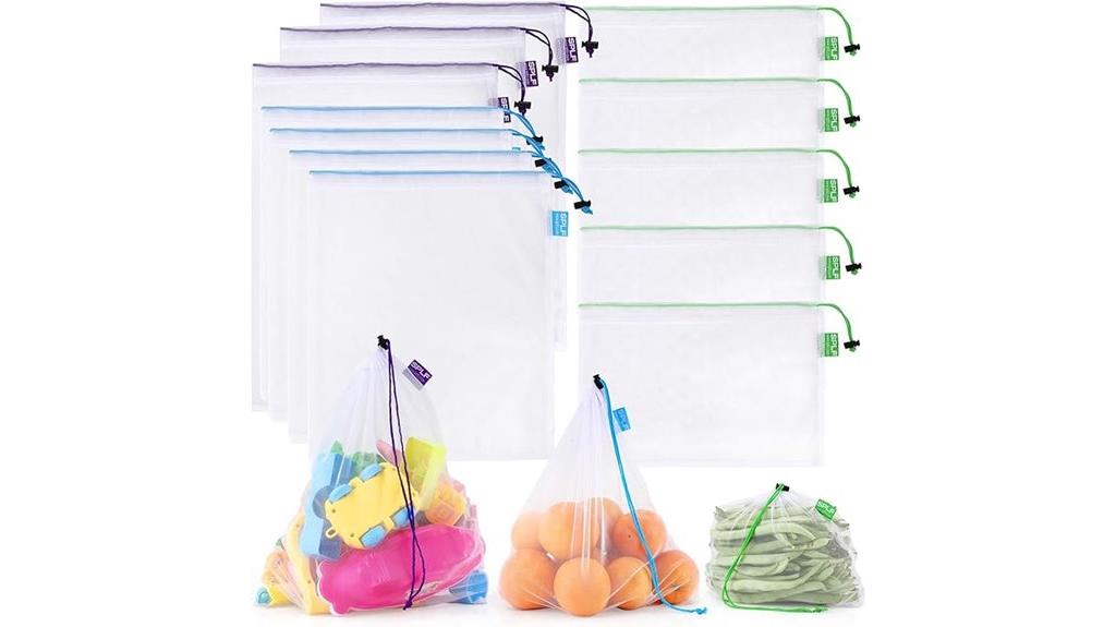 heavy duty reusable mesh bags
