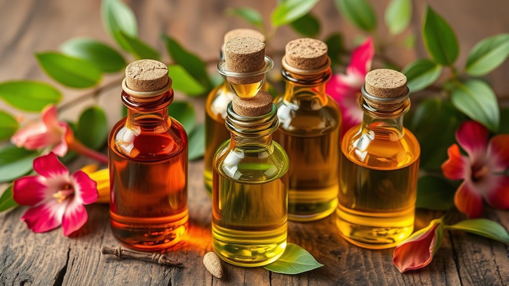 herbal oils promote hair strength