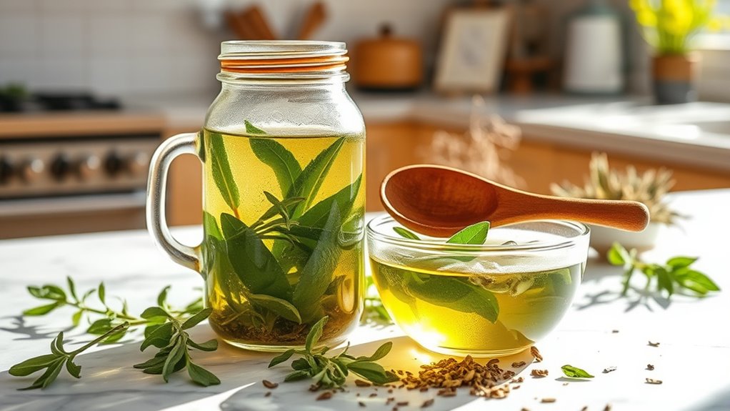 herbal scalp clarifying rinse