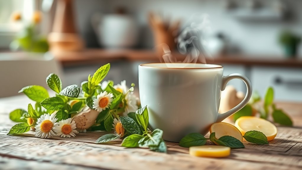 herbal teas aid digestion