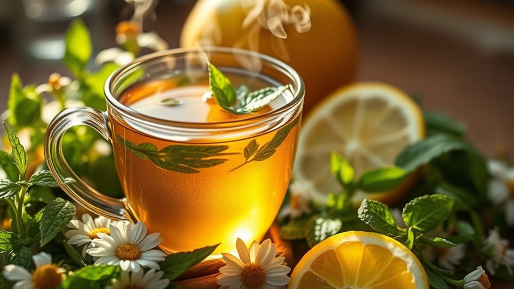 herbal teas aid weight