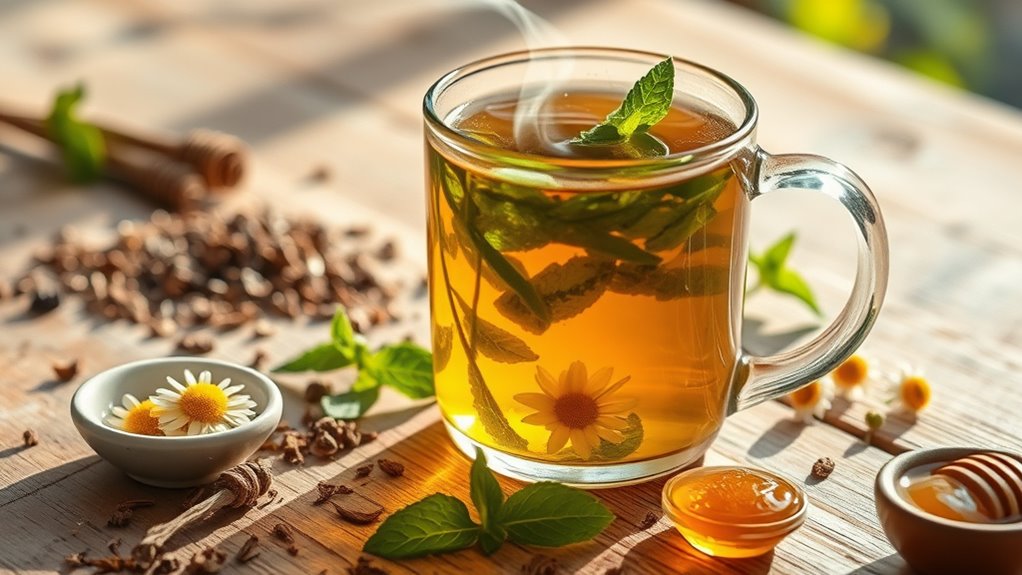 herbal teas promote detoxification
