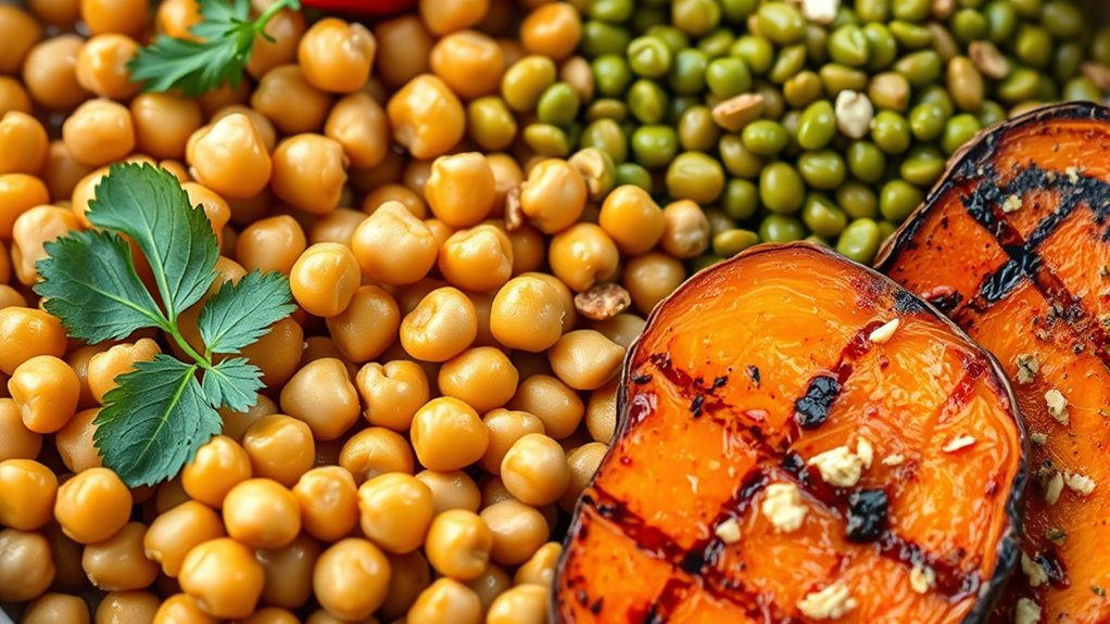 high protein vegetarian foods