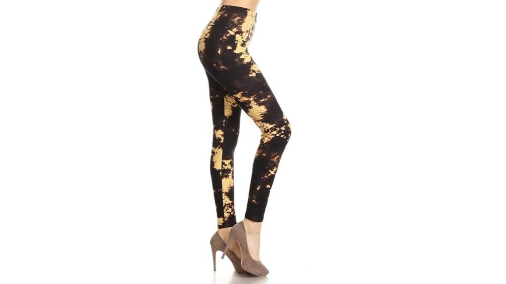 high waisted tie dye leggings