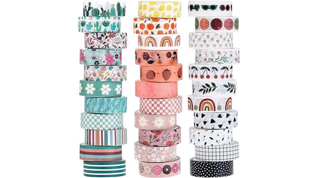 holiday plaid washi tape