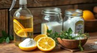 homemade natural cleaning solutions