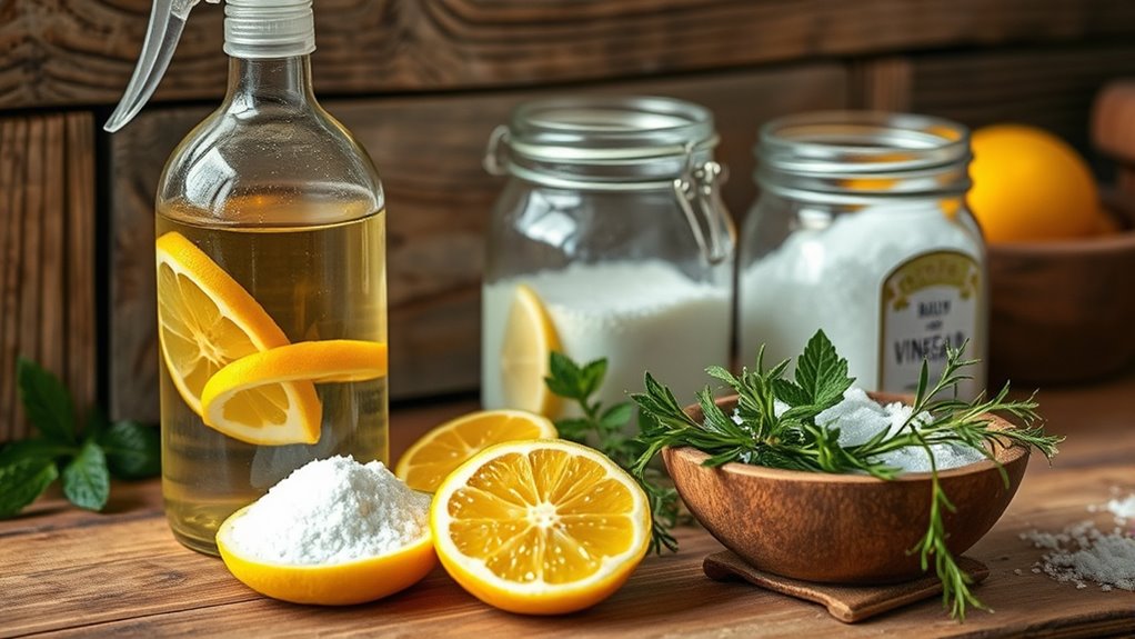 homemade natural cleaning solutions